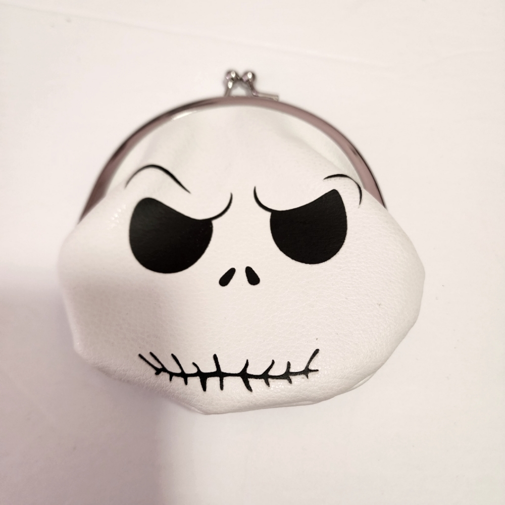 Nightmare Before Christmas Coin Pouch - White